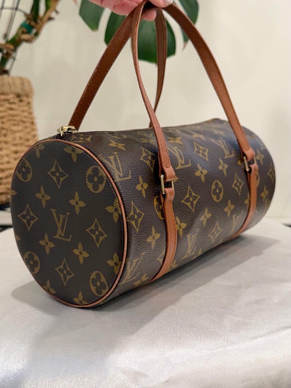 Louis Vuitton Brown Monogram Canvas Papillon 26 Vintage - Picture 4 of 13